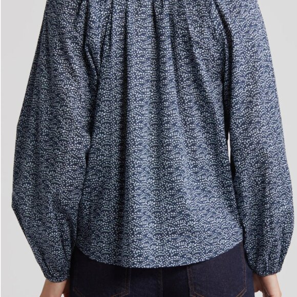 Rails Indi Print Cotton Balloon Sleeve Top - Picture 2 of 7